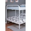 Full Over Full Metal Bunk Bed with Ladder for Bedroom - 3 of 4