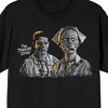 Twilight Zone Pig Face Nurse Unisex Adult Black Short Sleeve Tee Shirt - 2 of 3
