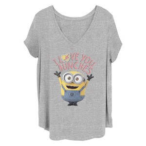 Women's Despicable Me Bob Love You Bunches T-Shirt - 1 of 4