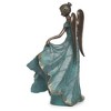 Roman 20" Angel with Dress Bird Bath Outdoor Garden Statue Bronze - 3 of 4