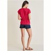 VENUS Womens Adjustable Tie Front Top - 2 of 4