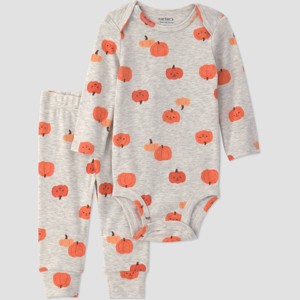 トップス Baby pants set up Carter's Just One You® Baby Halloween 2pc Pumpkins Bodysuit and
