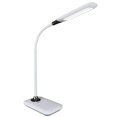 Enhance Sanitizing Desk Lamp with USB Charging (Includes LED Light Bulb) - OttLite