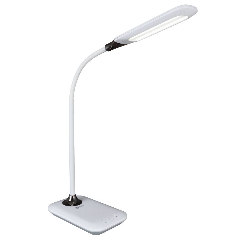 Enhance Sanitizing Desk Lamp with USB Charging (Includes LED Light Bulb) - OttLite, 1 of 10