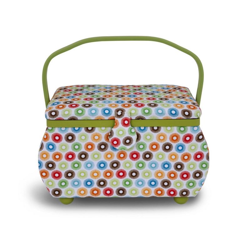 Dritz Large Curved Sewing Basket, 2 of 6