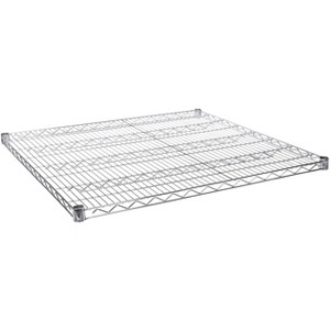 Quantum Storage Systems Wire Shelf, 36"W X 36"D, 600 - 800 Lb. Capacity, Chrome Plated Finish, Nsf - 1 of 1