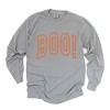 Simply Sage Market Embroidered Boo Arched Garment Dyed Long Sleeve - 2 of 4