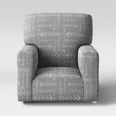 childrens armchair grey