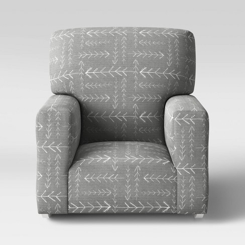 Kids Upholstered Rocking Armchair Gray Arrows Pillowfort Target