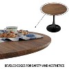 KTMBDW Round Table Modern Tulip Dining Table Round Kitchen Table Mid Century Coffee Table for Living Room, 31.5 inch - 4 of 4