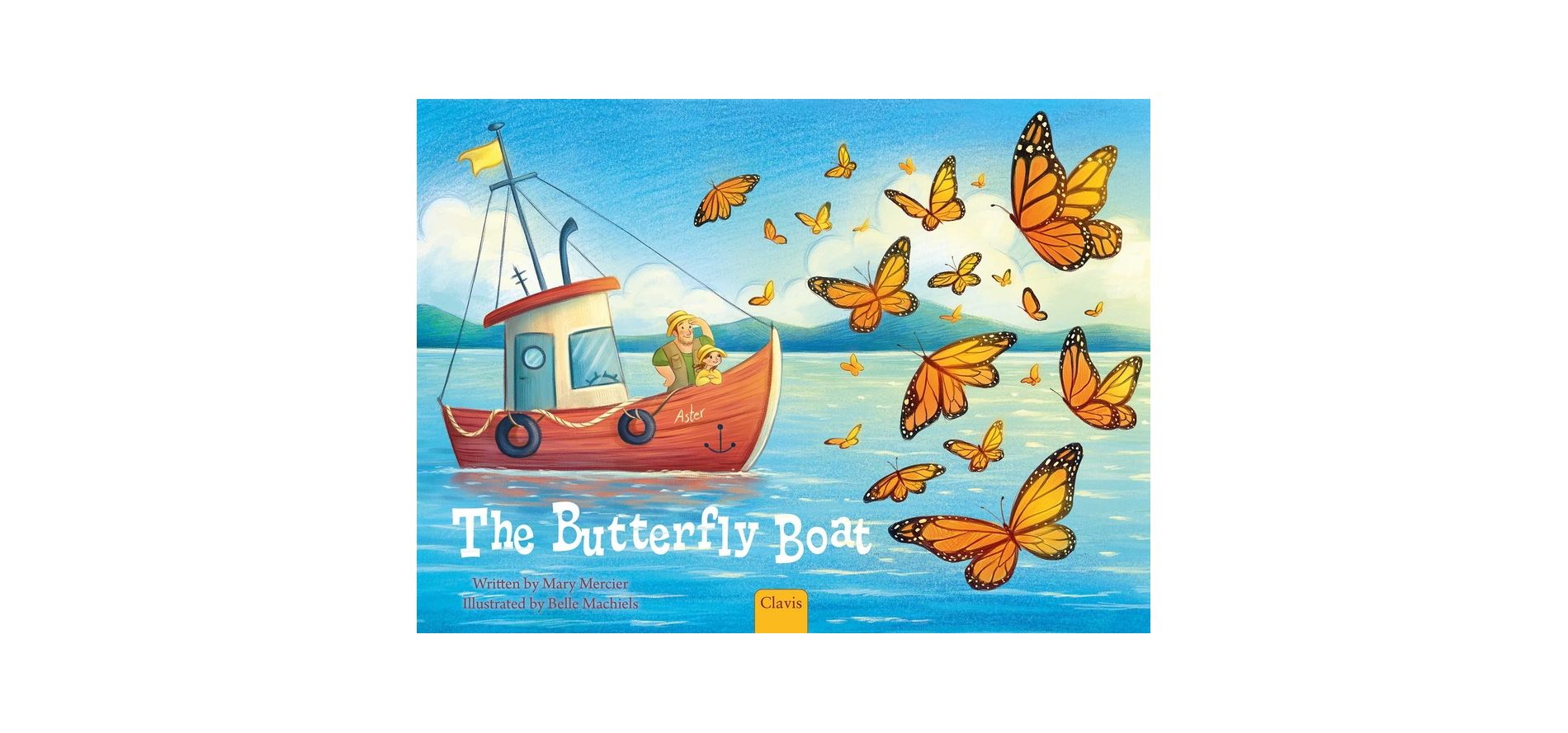 The Butterfly Boat - by  Mary Mercier (Hardcover)