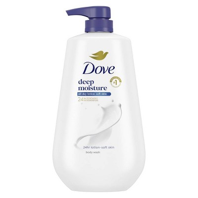 Dove Beauty Deep Moisture Nourishes the Driest Skin Body Wash Pump - 30.6 fl oz