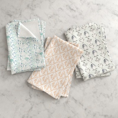 Patina Vie Charming Coastal Cotton Kitchen Towels