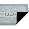 Stupell Industries Gentle Snowflakes Welcome Printed Outdoor Door Mat, design by Tim Coffey, 18"x30" - 2 of 4