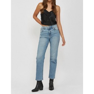 Women's Medium Clean Classic Stretch Straight Jean - HIDDEN - 1 of 4