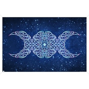 Trends International Brigid Ashwood - Crescent Moon Framed Wall Poster Prints - 1 of 4