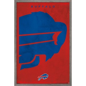 Trends International NFL Buffalo Bills - Logo 25 Framed Wall Poster Prints - 1 of 4