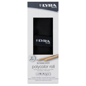 Lyra® Rembrandt Polycolor Colored Pencil Roll, Assorted Colors, 24 Pieces - 1 of 4