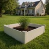 HomeRoots 44" X 44" Tan Heavy Duty Plastic Square Raised Garden Bed - 2 of 4