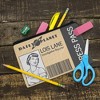 Superman Lois Lane Press Pass Makeup Cosmetic Bag Organizer Pouch - 2 of 4