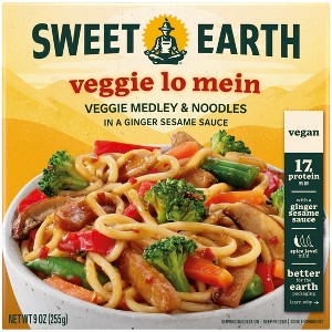 Sweet Earth Frozen Vegan Veggie LoMein Bowl - 9oz - 1 of 4