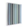 Sheila Wenzel-Ganny Lavender Mint Blue Stripes Art Canvas - Society6 - 2 of 4