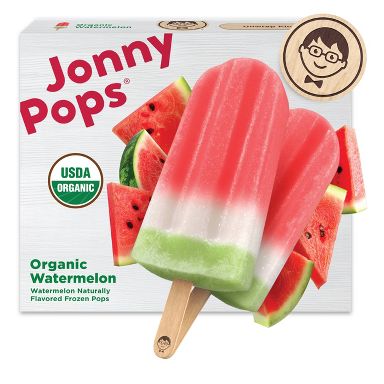 JonnyPops Organic Watermelon Frozen Pops - 14.8 fl oz/8ct