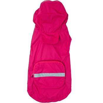 Doggie Design Packable Raincoat - Pink