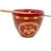 Boom Trendz Year Of The Sheep Chinese Zodiac 16-Ounce Ramen Bowl and Chopstick Set - 2 of 4