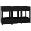 vidaXL Raised Bed 47.2"x15.7"x28" Polypropylene - 2 of 4