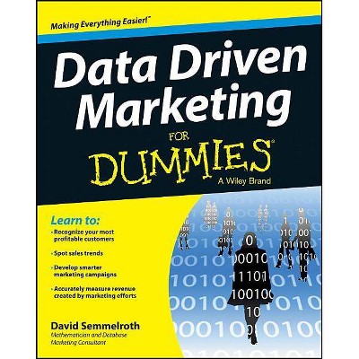 Data Driven Marketing for Dummies - (For Dummies) by  David Semmelroth (Paperback)