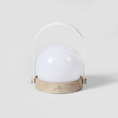 Portable Wood Nightlight White - Pillowfort™