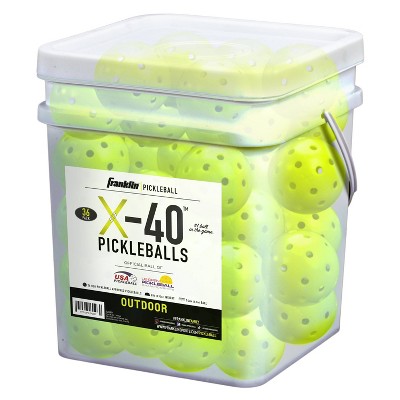  Dura Fast 40 Pickleballs, Outdoor Pickleball Balls