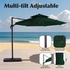 Hyleory 132'' Round Cantilever Umbrella - 2 of 4