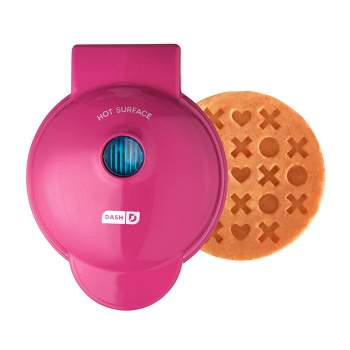 Mini Waffle Maker Machine, 350W Portable Electric Non-Stick Waffle Iron, Small  Compact Design, Easy to Clean, Non-Stick Surfaces, Perfect for Breakfast,  Dessert, Sandwich, or Other Snacks,Pink - Yahoo Shopping