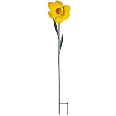The Lakeside Collection Colorful Floral Garden Stakes
