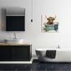 Stupell Industries Farmhouse Cow in Tub Canvas Wall Art - 2 of 4