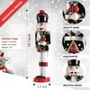 Ornativity Christmas Bagpipe Soldier Nutcracker – Red and Black Wooden Soldier with Bagpipe Xmas Themed Holiday Nut Cracker Doll Figure Decorations - 4 of 4