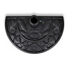 vidaXL Parasol Base Black Resin, Steel Heavy duty Parasol Base - 3 of 4