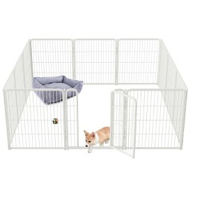 FXW Homeplus Indoor Dog Playpen - Stress-Free and Safe Play,Panels for Puppy and Small Dogs, Black│Patented - 1 of 4