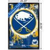 Trends International NHL Buffalo Sabres - Maximalist Logo 23 Framed Wall Poster Prints - 3 of 4