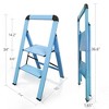 Fortune Candy 9'' Pedals Anti-Slip 2-Step Ladder - 2 of 4