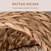 Gulches Hand-woven Elevated Cat Bed with Soft Cushion in Cat Egg Chair Shape for Indoor Use in Brown - 4 of 4