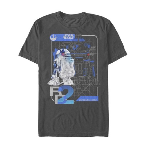 Men's Star Wars The Last Jedi R2-D2 Schematics T-Shirt - image 1 of 4