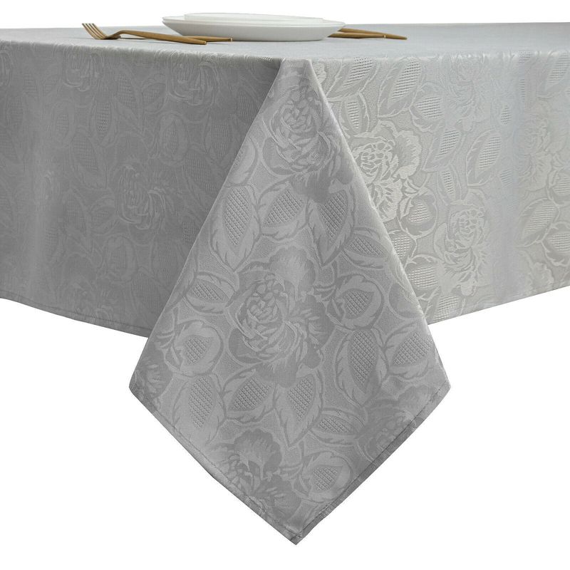 Kate Aurora Shabby Chic Floral All Purpose Fabric Tablecloth, 5 of 6