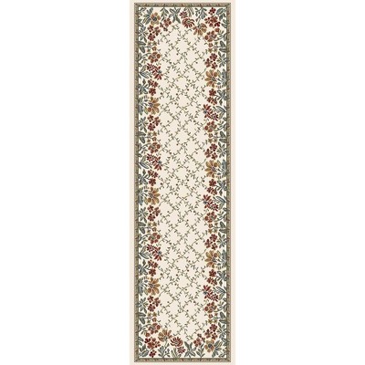 Ancient Garden 57084 Ivory 2.2X11 Runner