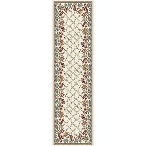 Ancient Garden 57084 Ivory 2.2X11 Runner - 1 of 4
