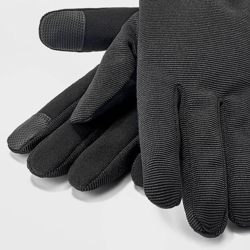 Men&#39;s Hybrid Touch Gloves - Goodfellow &#38; Co&#8482; Black, 3 of 5
