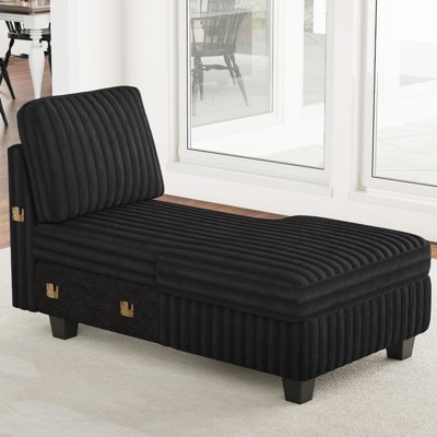 Belffin Modular Sectional Storage Chaise Module for Modular Sectional Sofa Right-Facing Chaise