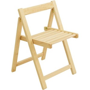 Tree City Portable Outdoor Solid Wood Folding Chair Load Capacity 250 Pounds - 1 of 4